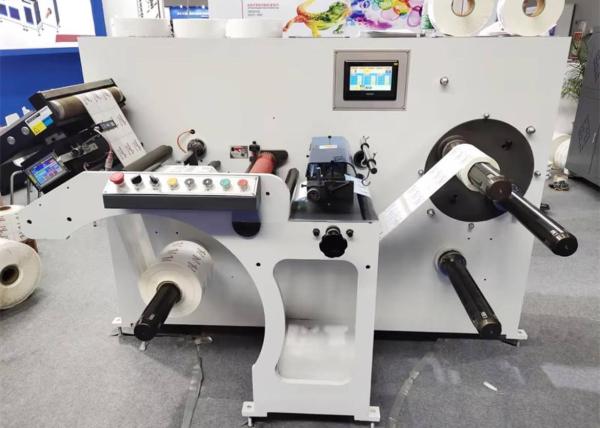 自動高速レーベル切断機 サーボモーター 350m/min