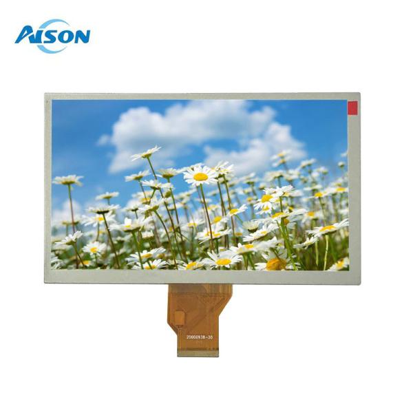 800x480 Module LCD lisible par la lumière du soleil 8 pouces Panneau d'affichage LCD TFT 1000 cd/m2 Interface RGB 24 bits