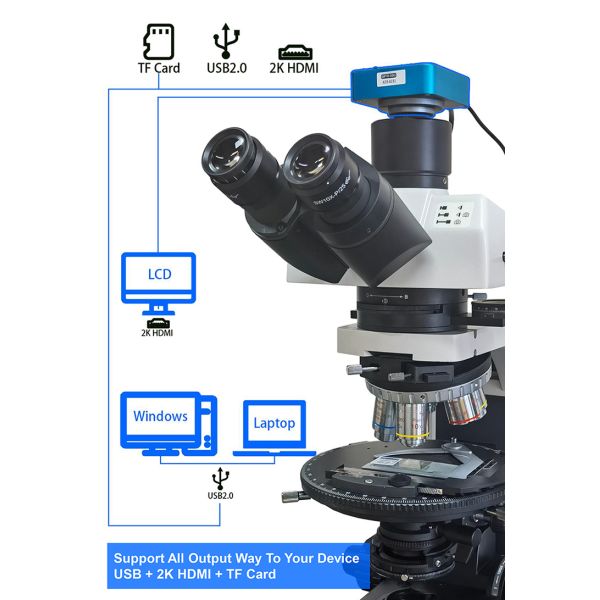 Камера микроскопа Usb OPTO-EDU A59.4231 38M