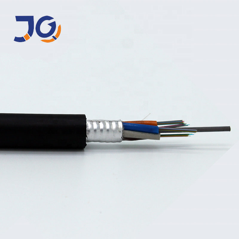 Multi Mode 50/125 Armored Fiber Optic Cable For Underground Anti Rodent Gyta Gyts