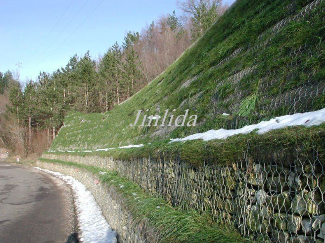 Коробка Gabion провода Galfan делая шириной машины 22kw 4300mm двойную сетку извива