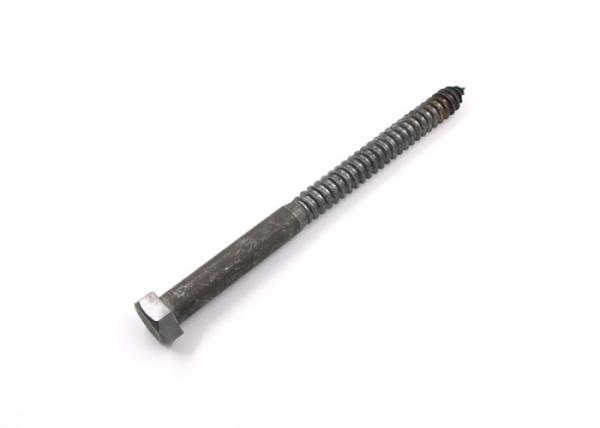 10 Inch Long Steel Wood Screws , Hex Head Lag Bolts ASME B18.2.1 Standard