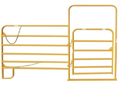 Temporary Light Duty Horse Round Yard Panels Quick Pin Latch System Hook Up