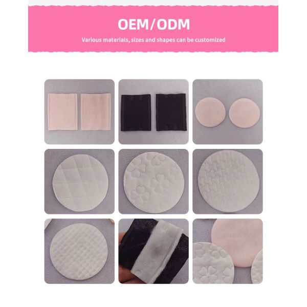OEM Natural Remover Make up Cotton Face Pads 180g Cosmetic Round Cotton Facial Pad