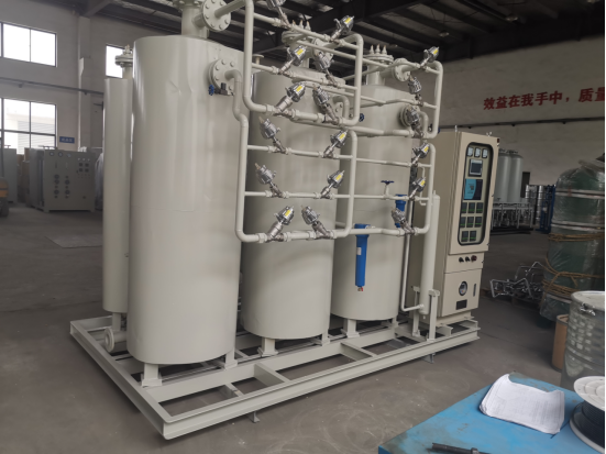H2 Deoxo Hydrogenation Purifier 99.999% Nitrogen Production Unit Steel Cooper Industry