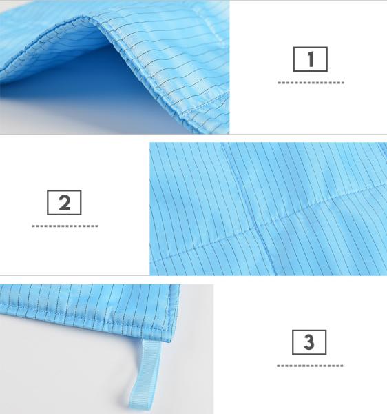do microfiber das vendas quentes 3 camadas antiestáticas de pano de limpeza