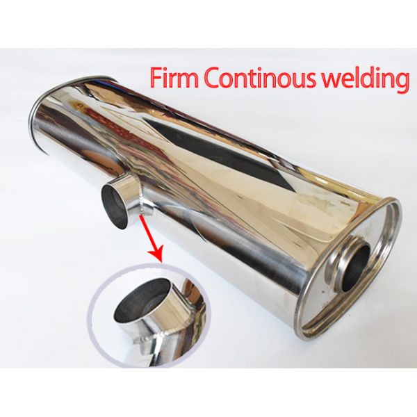 Сварка дальше устанавливает 2,5 шумоглушитель подачи автомобиля дюйма SS304 ядровый