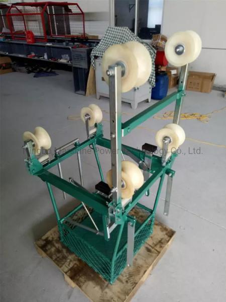 Linha aérea de pintura de pulverização com retardador de chama Carrinho de inspecção de veículos de reparação de bicicletas