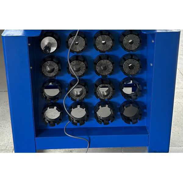 MS-51KH Hydraulic Hose Crimping Machine with 500T Crimping Force 14-87mm Range and 10 Die Sets