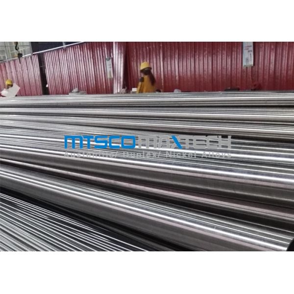 Professional A312 SS Bright Annealed Tube , Cold Rolled Fluid Tube