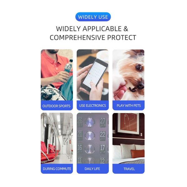 100ml Pocket Antiviral Hand Sanitizer Mini Waterless Hand Sanitiser For Adult