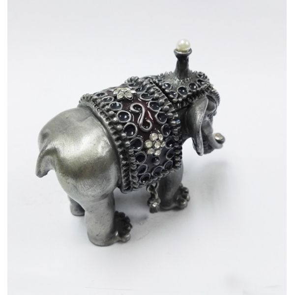 Thailand Gifts Trinket Box Elephant Shape Jewelry Boxes For Gift
