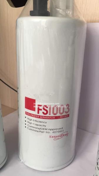 Engine Diesel Fuel Water Separator Filter FS1003 P551003 FS19596 for Construction Machinery parts