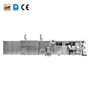 Factory Direct Sale Stainless Steel Automatic Waffle Roll Production Line With CE