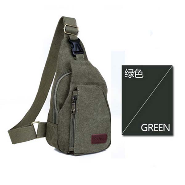 Fashion Canvas Lesiure Shoulder BagTote Bag Sling Bag Nylon Waist Purses Bag Phone Bag