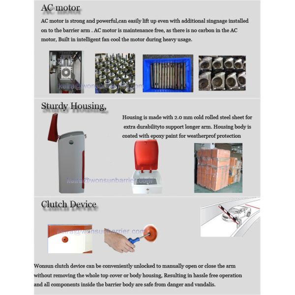 Безопасность привела ворота парковки заграждения, умное управление доступом ворот автостоянки