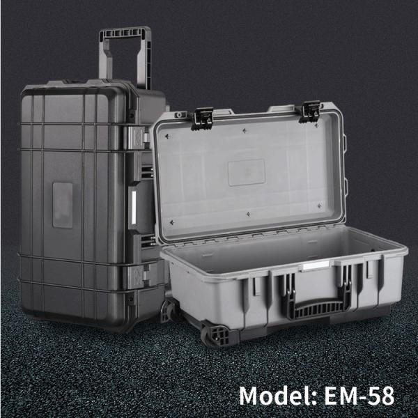 Workshop Laptop Protective Hard Plastic Toolbox with Wheels Custom Color and OEM Support