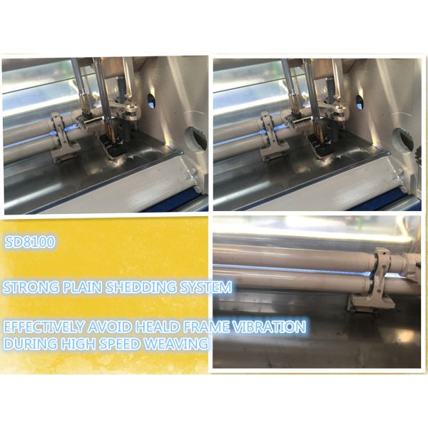 DRDE SD8100-190CM WATER JET LOOM DOUBLE NOZZLE WITH 12 LEVER CAM SHEDDING