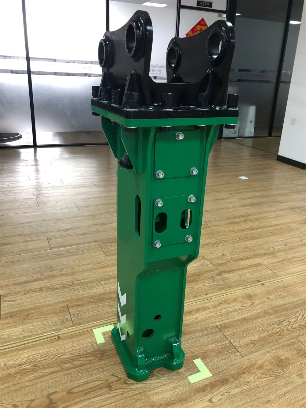 Excavadora de 5 toneladas Demolición hidráulica Rammer Rompecabezas Martillo 150-170 Bar