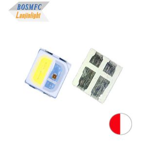 2w Bi Color SMD LED 3030 Red & White Color CCT 3000K 6000K For Lights