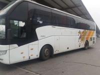 Assentos fortes usados diesel do quadro 25-57 de Bus Yutong zk6127 do treinador com toalete da C.A.