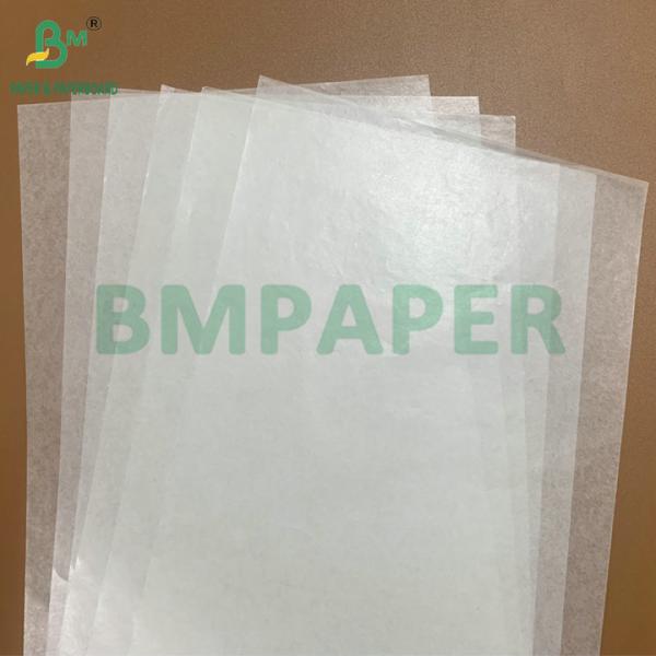 Papel de cera para hornear de dos lados a prueba de humedad 35gm 40gm para envases de alimentos