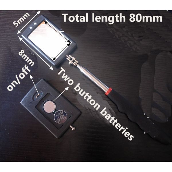 導かれた望遠鏡の点検ミラーの全長80mmの長い耐用年数