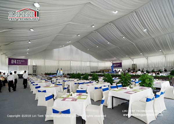 2000 barracas exteriores da exposição do medidor quadrado para a restauração móvel com paredes do PVC