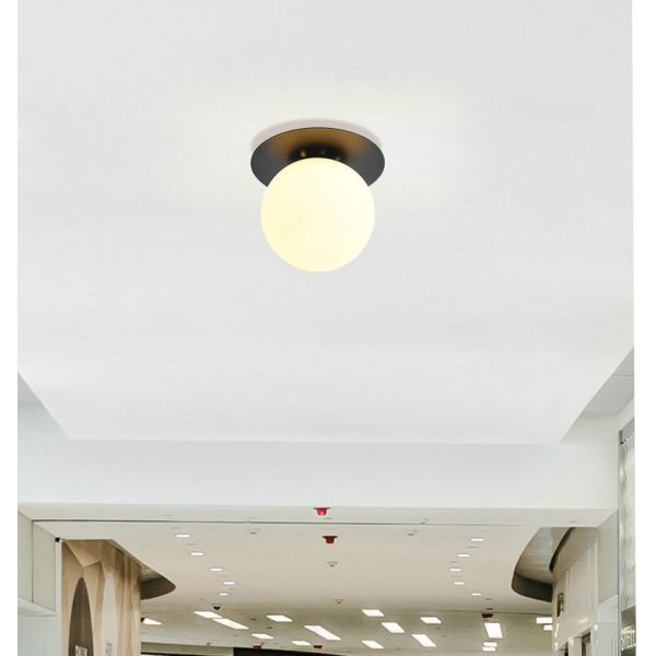 Glass Ball Ceiling light modern Staircase Balcony Corridor porch Bedside Hallway Ceiling lamp(WH-MA-165)