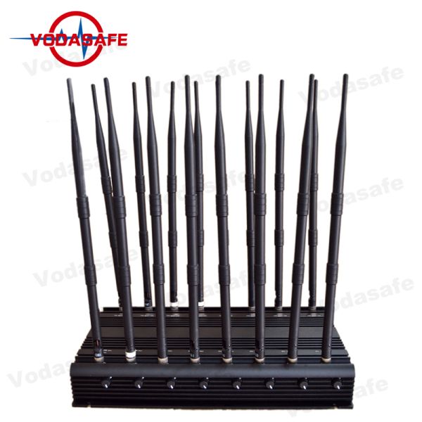 блокатор сигнала Wifi антенн Jammer 4G LTE 16 сигнала Wifi полностью заполненной зоны 5.8G