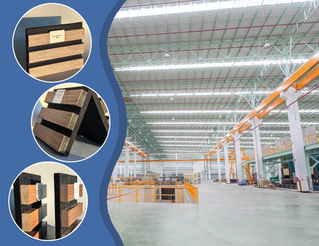 High quality Acoustic Panels Eco Fiber Design With Effective Noise Absorption