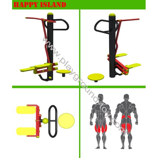 New Design Outdoor Body Building Equipment For Amusement Park