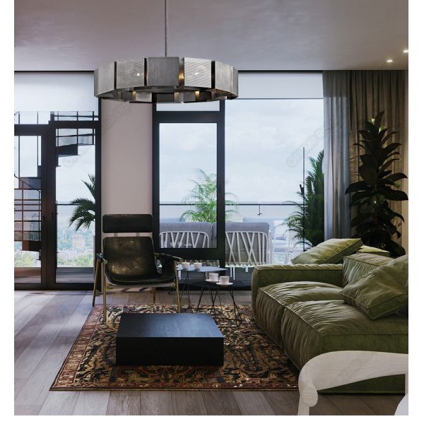 Modern Round Living Room Chandelier lighting Italy Designer Replica Chandelier(WH-MI-452)