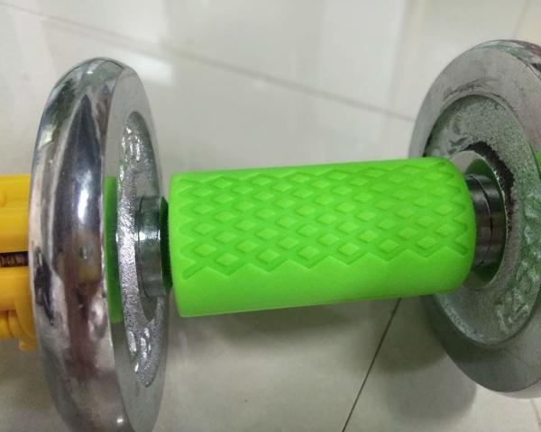 Soft Silicone Barbell Grips Fit Standard Barbell Dumbell Handles Bar Grips For Weightlifting