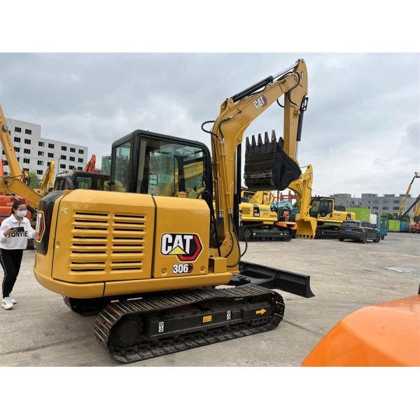 306E2 Caterpillar utilizó a Mini Hydraulic Crawler Excavator 6 toneladas