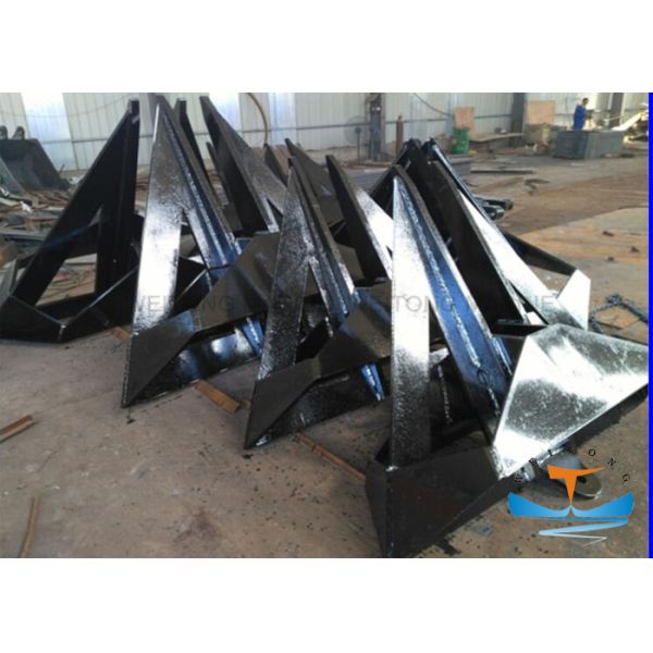 Stable Marine Boat Anchors Customization Service Galvanized Finish 200KGS-5000KGS