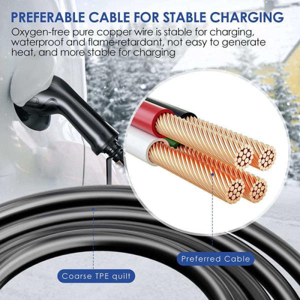 1 Phase 22KW AC EV Charger 2 Plug Model 3 Type 2 Cable OEM ODM