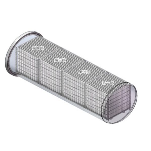 4 - Wheel Trolley Sterilization Baskets Stainless Steel For Canned Meat Production Line