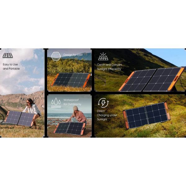 Sunrise 100w Flexible Solar Panel IP65 100w Portable Solar Panel