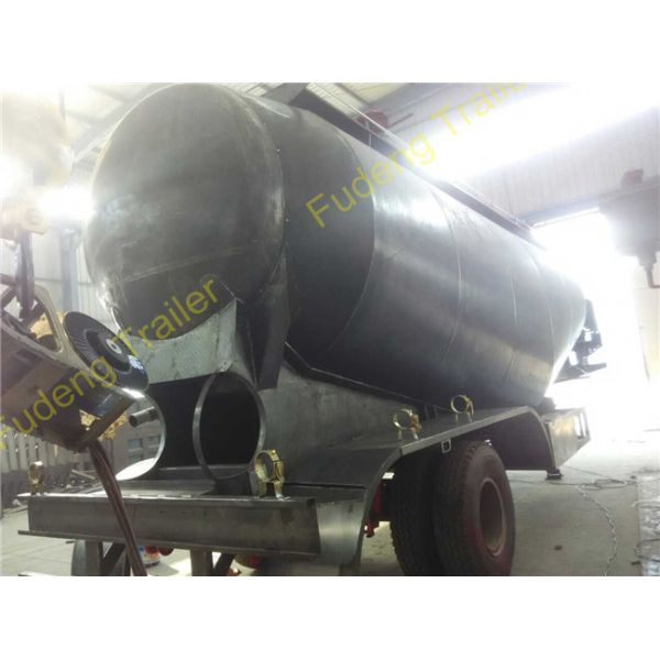 3 Axles Cement Semi Trailer , powder tank trailer , Dry Bulk Tank Trailers For Sale Dubai
