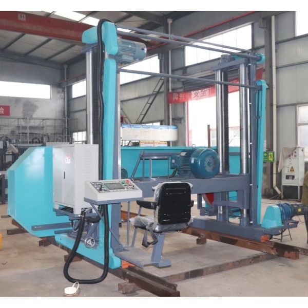 55Kw 2500mm Large Bandsaw Mill Heavy Duty Electric Bandsaw Mill