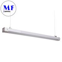Industrial IP65 LED Tri-Proof Light IP65 50W Stainless Steel Clips DLC Premium