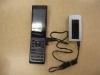 6V / 100mAh Portable solar cell phone charger charged by solar panel / USB