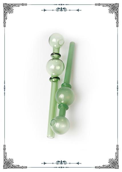 Smoking Pipes Curved Snake Pyrex Glass Oil Burner Glass Tube Dab Rig