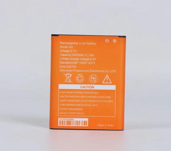 Batterie au lithium 3000mah pour le routeur sans fil mobile d'OLAX 4G Wifi