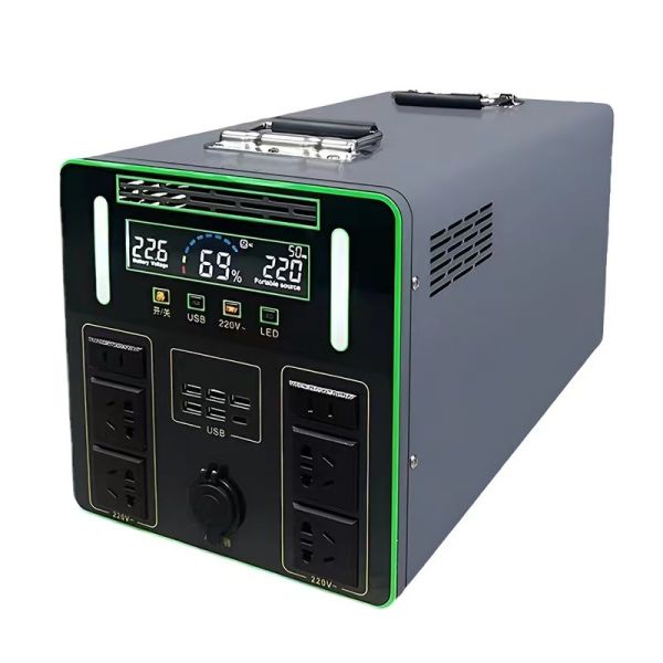 YF04 1000W Solar Generator 921Wh Portable Power Station Emergency Backup For Home Blackout Camping RV