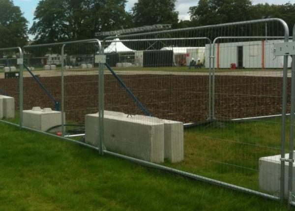 Event / Residential Temporary Construction Fence For Children , Low Carbon Steel