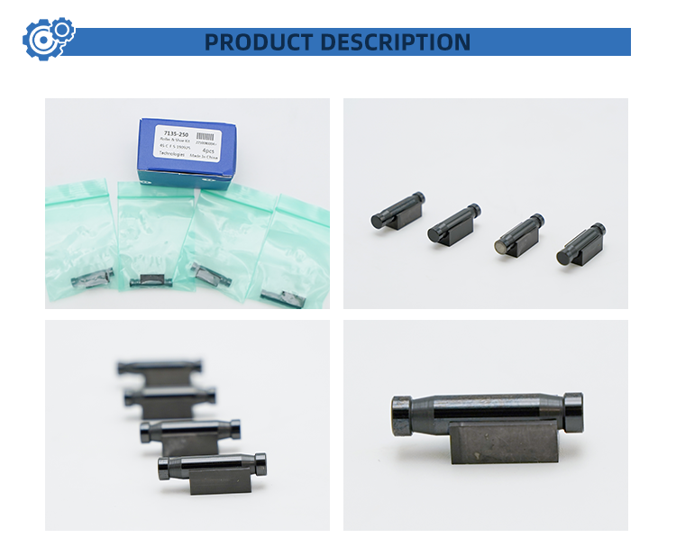 Standard Size Diesel Engine Fuel Injector Engine Accessories Roller and Shoes Kits 7135-250