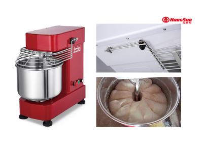 10 Liter Spiral Dough Kneader Machine 750W 12-25r/min For Bread Shop