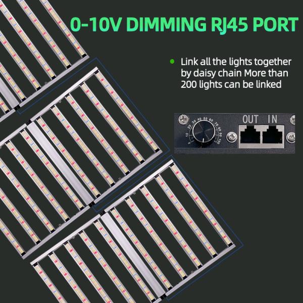 Samsung Lm281b Full Spectrum 1000W Commercial Led Grow Light Bar est un appareil électronique à LED.
